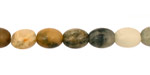 Antique Soocho Jade Rice 10x8mm