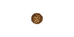 TierraCast Antique Gold (plated) Floral Round 8mm