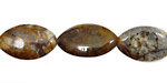 Pine Needle Jasper Horse Eye 20x12mm