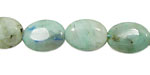 Chrysocolla Quartz Flat Oval 16x12mm