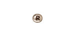 TierraCast Antique Rhodium (plated) Alphabet Bead 
