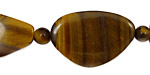 Tiger Eye Freeform Pieces 25-32x20-22mm