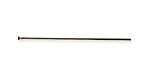 Vintaj Natural Brass Pearl Head Pin 1.5