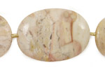 Itasy Jasper Flat Oval 36x26mm