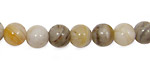 Bamboo Leaf Agate Round 8mm