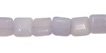 Chalcedony Puff Square 10mm