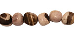 Brown Zebra Jasper Tumbled Nugget 8-13x7-10mm