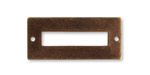 Vintaj Natural Brass Name Plate 32x14mm
