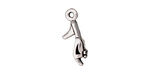 TierraCast Antique Silver (plated) Harlow Charm 7x19mm