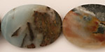 Rainbow Amazonite Flat Oval 30x20mm