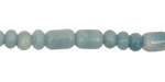 Amazonite Barrel Rondelle 4-6mm