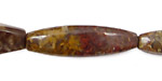 Tiger Jasper 4-Sided Rice 35x10mm