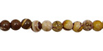 Brown Zebra Jasper Round 6mm