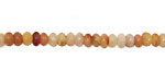 Monaco Agate Rondelle 4mm