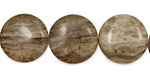 China Silver Leaf Puff Coin 18mm