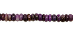 Sugilite Rondelle 6mm