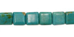 Chinese Turquoise (stab.) Puff Square 10mm