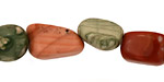 Imperial Jasper Tumbled Nugget 10-18x8-14mm