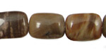 Russian Fossil Stone Thin Pillow 18x13mm