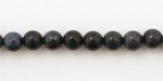 Dark Blue Jasper Round 6mm