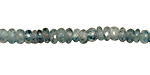 Zircon Faceted Rondelle 5mm