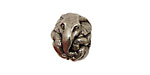 Green Girl Pewter Elephant 15mm