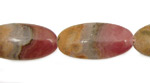 Peru Rhodochrosite Flat Oval 24-27x13mm