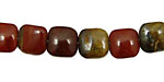 Apple Jasper Puff Square 10mm
