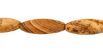 Picture Jasper Rice 22x8mm