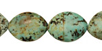 African Turquoise Horse Eye 20x15mm
