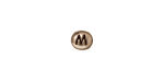 TierraCast Antique Rhodium (plated) Alphabet Bead 