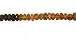 Petro Tourmaline Faceted Rondelle 5mm