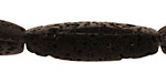 Lava Rock 3-Sided Rice 40x23mm