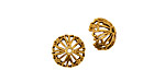 Stampt Antique Gold (plated) Nouveau Bead Cap 10x5mm