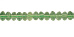 Green Fluorite (A) Rondelle 6-7mm
