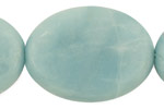 Amazonite Flat Oval 40x30mm