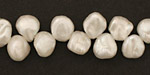 Pearly White Keishi Drop 8-9x-12mm