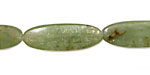 Green Kyanite Flat Oval 30x10mm