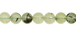 Green Tourmilated Quartz Faceted Round 8mm