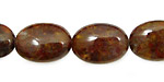 Pietersite Beads (AA) Flat Oval 18x13mm