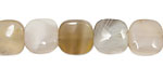 Botswana Agate (light) Puff Square 12mm