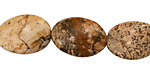Picture Jasper Twisted Oval 18x13mm