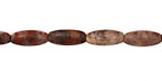 Red Silver Leaf Rice 12x5mm