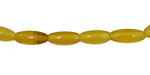 Yellow Opal Rice 12x5mm