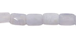 Chalcedony Faceted Pillow 12x8mm
