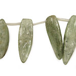 Green Kyanite Spear Drops (large) 10-14x20-50mm