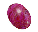 Ruby Crazy Lace Agate Oval Cabochon 30x40mm