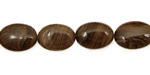 Antique Jasper Flat Oval 14x10mm