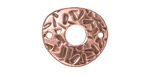 TierraCast Antique Copper (plated) Abstract Round 22x20mm