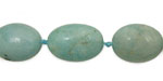 Peruvian Amazonite Tumbled Oval 8-18x10-14mm
